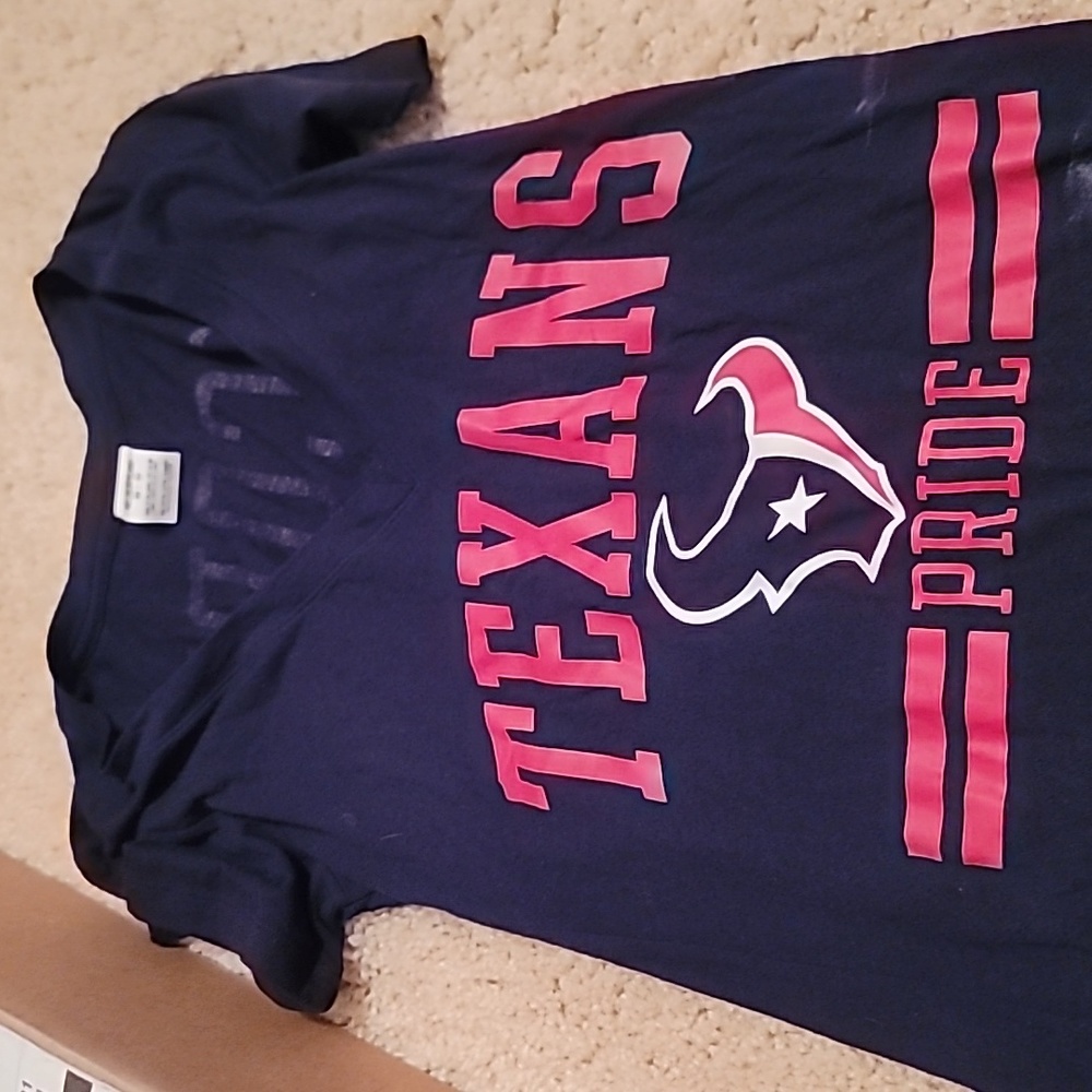 Houston Texans pink shirt